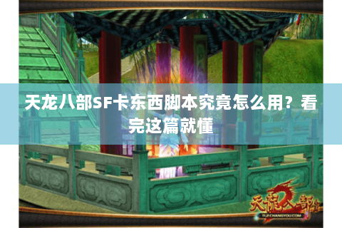 天龙八部SF卡东西脚本究竟怎么用？看完这篇就懂