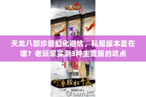 天龙八部珍兽幻化避坑,私服版本差在哪?老玩家实测3种主流服的坑点 天龙八部珍兽幻化避坑,私服版本差在哪?老玩家实测3种主流服的坑点