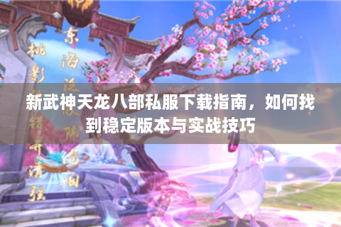 新武神天龙八部私服下载指南，如何找到稳定版本与实战技巧