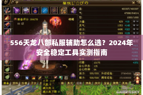 556天龙八部私服辅助怎么选？2024年安全稳定工具实测指南