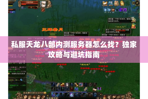 私服天龙八部内测服务器怎么找？独家攻略与避坑指南