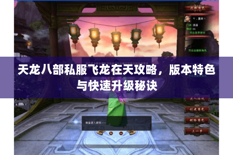 天龙八部私服飞龙在天攻略，版本特色与快速升级秘诀