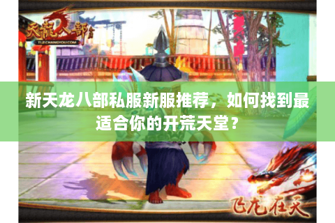 新天龙八部私服新服推荐，如何找到最适合你的开荒天堂？