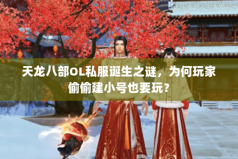 天龙八部OL私服诞生之谜，为何玩家偷偷建小号也要玩？