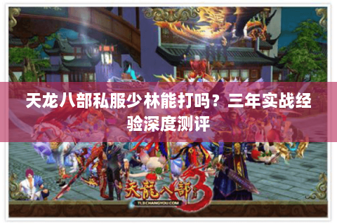 天龙八部私服少林能打吗？三年实战经验深度测评