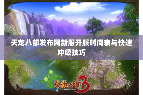天龙八部发布网新服开服时间表与快速冲级技巧
