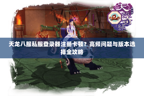 天龙八服私服登录器注册卡顿？高频问题与版本选择全攻略