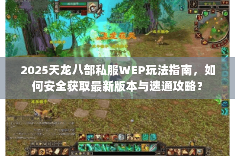 2025天龙八部私服WEP玩法指南，如何安全获取最新版本与速通攻略？