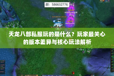 天龙八部私服玩的是什么？玩家最关心的版本差异与核心玩法解析