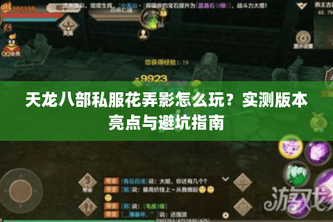 天龙八部私服花弄影怎么玩？实测版本亮点与避坑指南