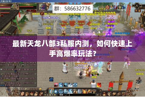 最新天龙八部3私服内测，如何快速上手高爆率玩法？