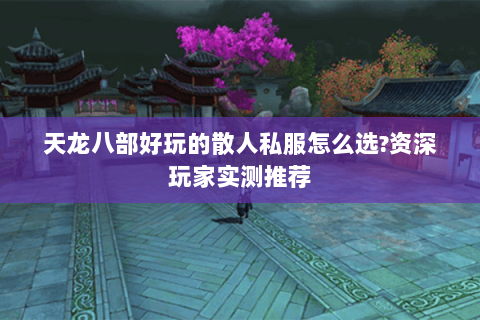 天龙八部好玩的散人私服怎么选?资深玩家实测推荐