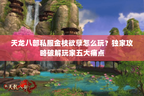 天龙八部私服金枝欲孽怎么玩？独家攻略破解玩家五大痛点