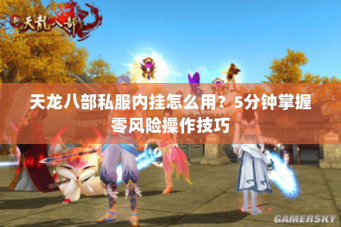 天龙八部私服内挂怎么用？5分钟掌握零风险操作技巧