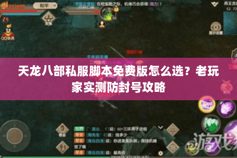 天龙八部私服脚本免费版怎么选？老玩家实测防封号攻略