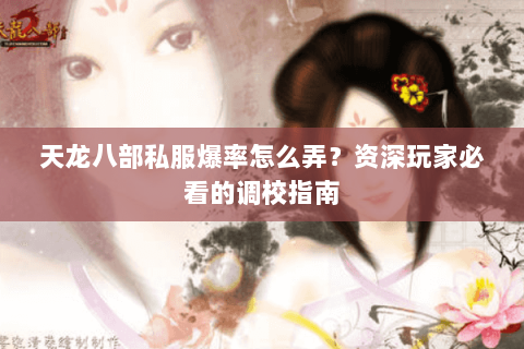 天龙八部私服爆率怎么弄？资深玩家必看的调校指南