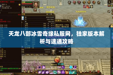 天龙八部冰雪奇缘私服网，独家版本解析与速通攻略