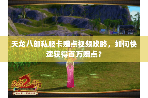 天龙八部私服卡赠点视频攻略，如何快速获得百万赠点？