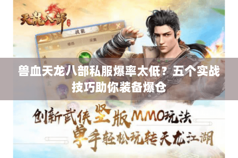 兽血天龙八部私服爆率太低？五个实战技巧助你装备爆仓