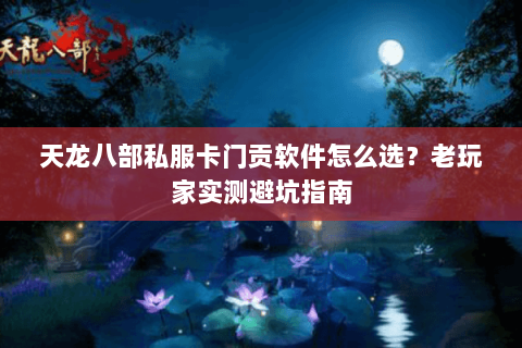 天龙八部私服卡门贡软件怎么选？老玩家实测避坑指南
