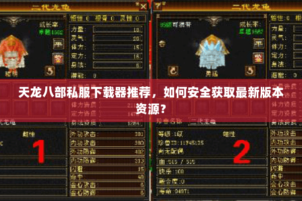 天龙八部私服下载器推荐，如何安全获取最新版本资源？