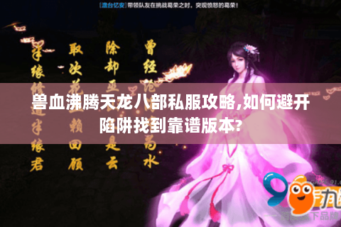 兽血沸腾天龙八部私服攻略,如何避开陷阱找到靠谱版本?