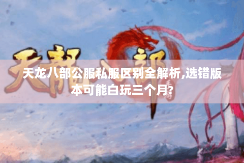 天龙八部公服私服区别全解析,选错版本可能白玩三个月?