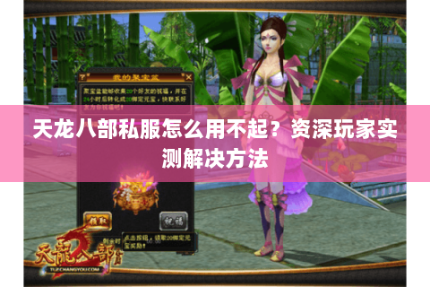 天龙八部私服怎么用不起？资深玩家实测解决方法