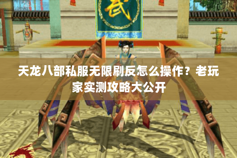 天龙八部私服无限刷反怎么操作？老玩家实测攻略大公开
