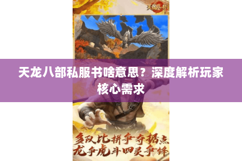 天龙八部私服书啥意思？深度解析玩家核心需求