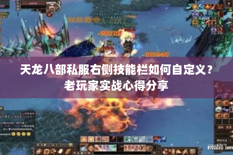 天龙八部私服右侧技能栏如何自定义？老玩家实战心得分享
