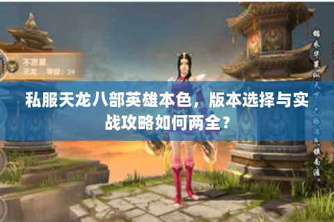 私服天龙八部英雄本色，版本选择与实战攻略如何两全？