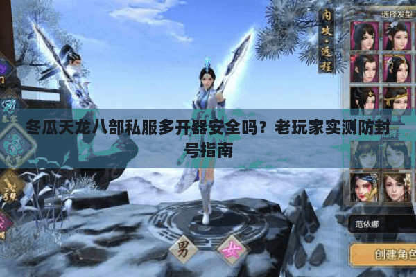 冬瓜天龙八部私服多开器安全吗？老玩家实测防封号指南