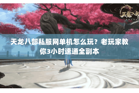 天龙八部私服网单机怎么玩？老玩家教你3小时速通全副本