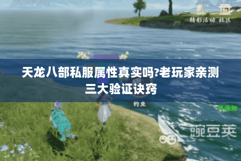 天龙八部私服属性真实吗?老玩家亲测三大验证诀窍