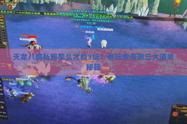 天龙八部私服怎么才能3级？老玩家亲测三大通关秘籍