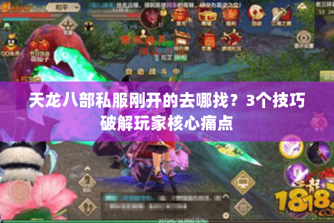 天龙八部私服刚开的去哪找？3个技巧破解玩家核心痛点