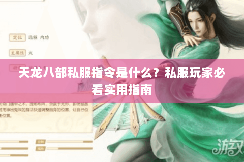 天龙八部私服指令是什么？私服玩家必看实用指南