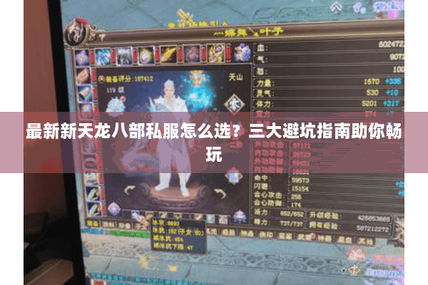 最新新天龙八部私服怎么选？三大避坑指南助你畅玩