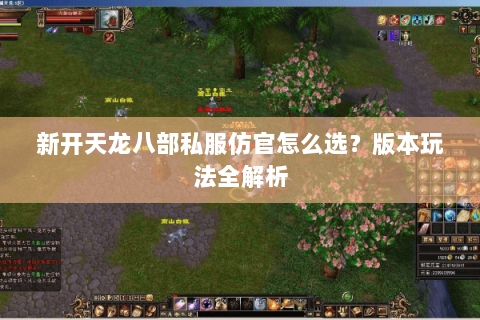 新开天龙八部私服仿官怎么选？版本玩法全解析