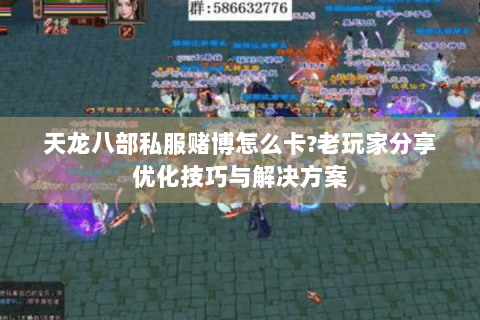 天龙八部私服赌博怎么卡?老玩家分享优化技巧与解决方案