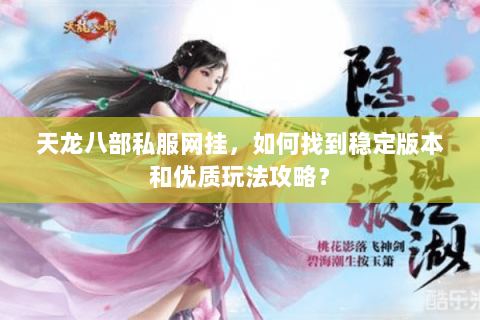 天龙八部私服网挂，如何找到稳定版本和优质玩法攻略？