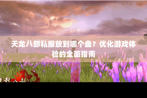 天龙八部私服放到哪个盘？优化游戏体验的全面指南