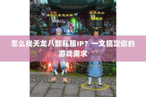怎么找天龙八部私服IP？一文搞定你的游戏需求