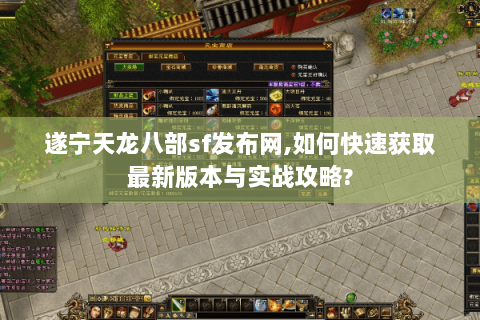 遂宁天龙八部sf发布网,如何快速获取最新版本与实战攻略?