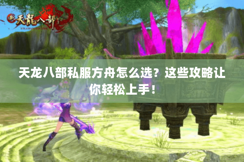 天龙八部私服方舟怎么选？这些攻略让你轻松上手！