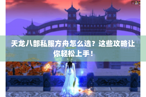 天龙八部私服方舟怎么选？这些攻略让你轻松上手！