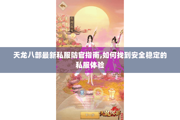 天龙八部最新私服防官指南，如何找到安全稳定的私服体验