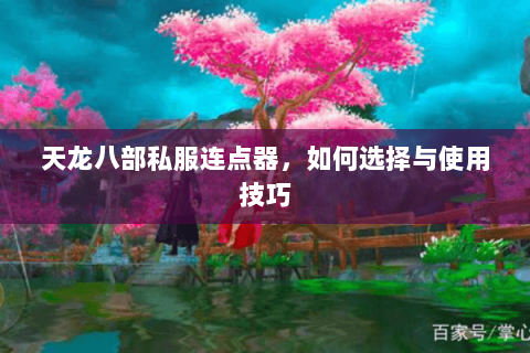 天龙八部私服连点器，如何选择与使用技巧