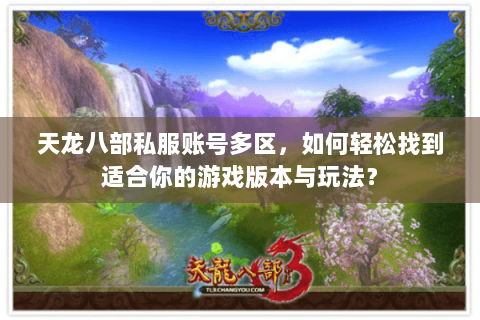 天龙八部私服账号多区，如何轻松找到适合你的游戏版本与玩法？